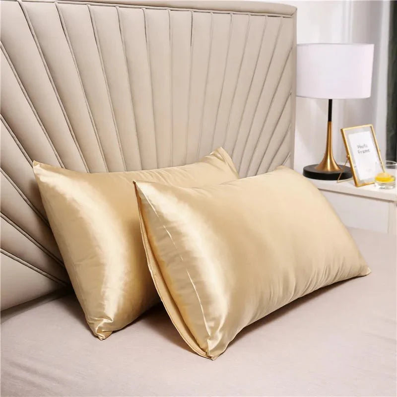 Housse Oreiller Satin