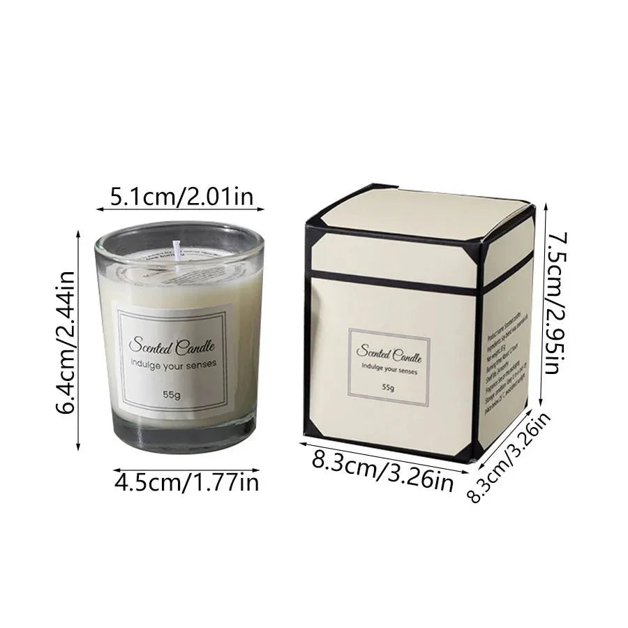 Bougie Aromathérapie Soja Aurazenly - vue 2