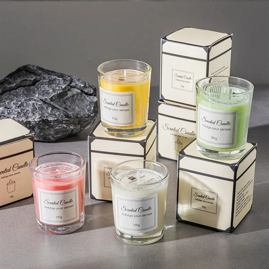 Bougie Aromathérapie Soja Aurazenly - vue 4