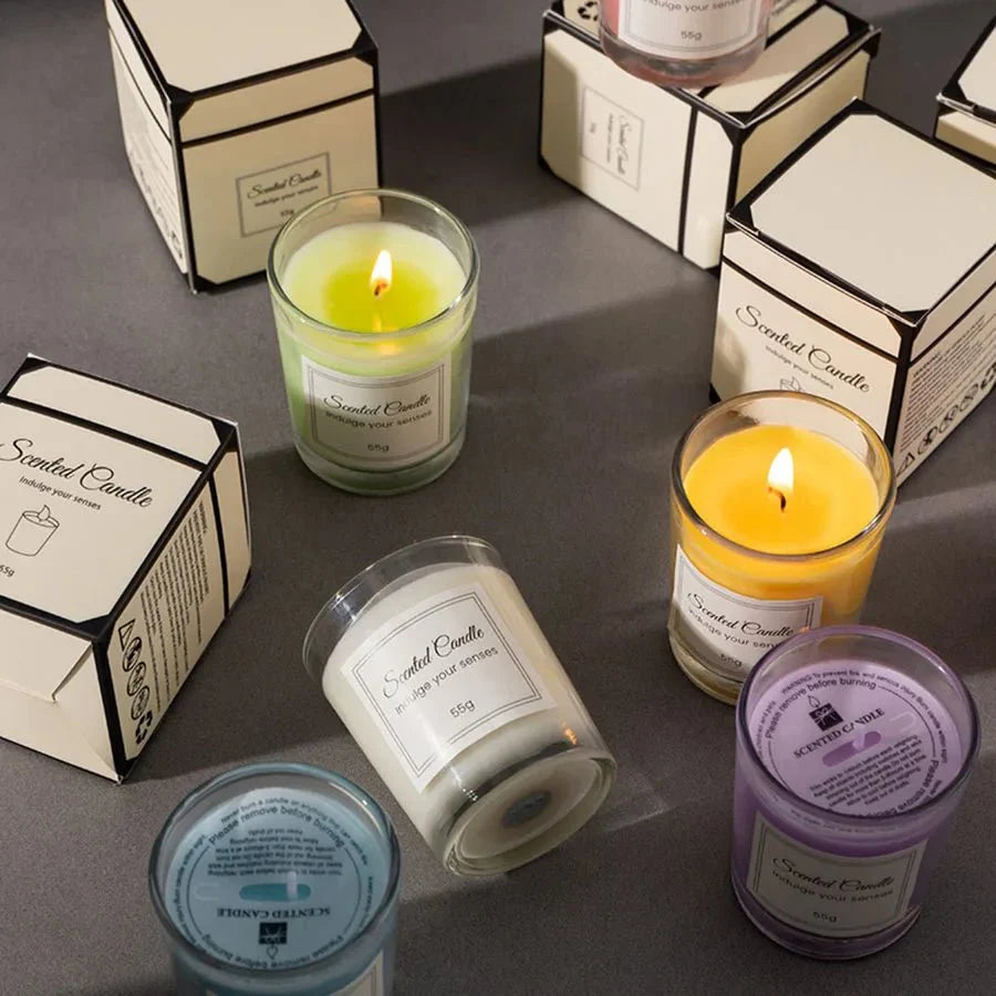 Bougie Aromathérapie Soja Aurazenly - vue 5