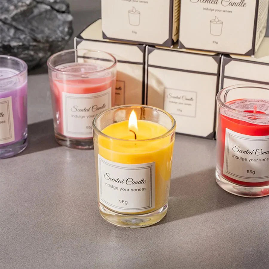 Bougie Aromathérapie Soja Aurazenly - vue 6