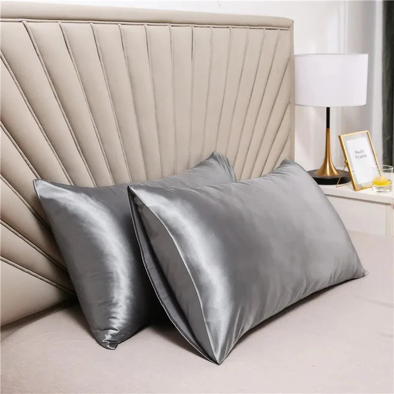 Housse Oreiller Satin