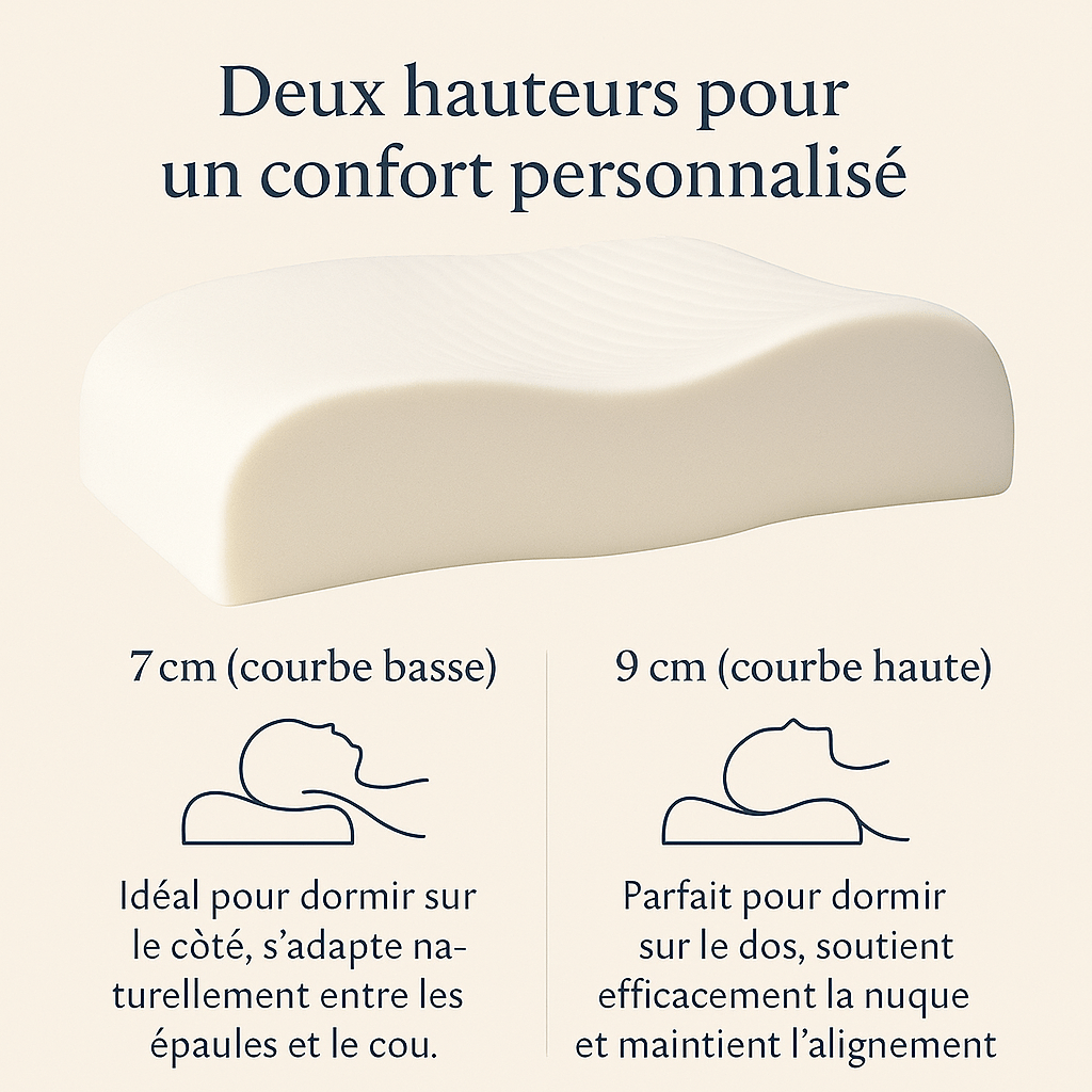 Oreiller Latex Naturel