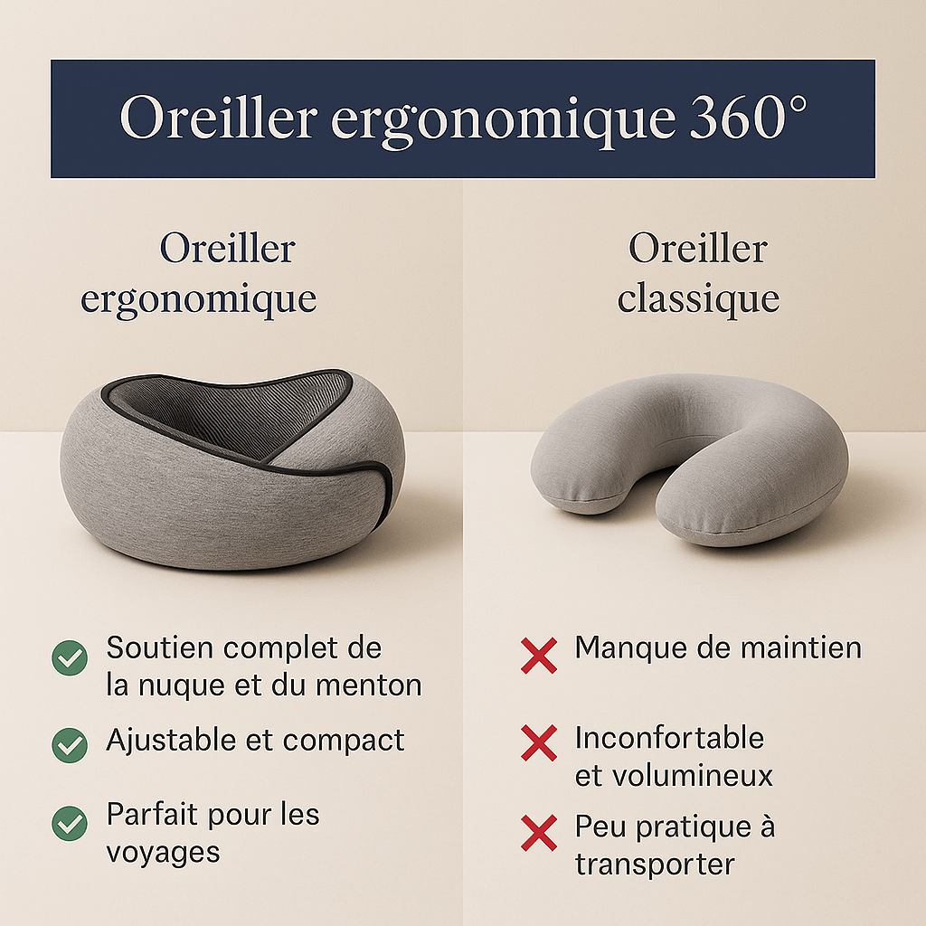 Oreiller Voyage Cervical Aurazenly - vue 3